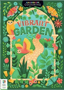 Hinkler | Vibrant Garden Colouring Book