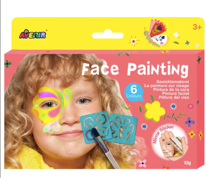 Avenir | 6 Face Painting - Yellow