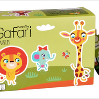 Barbo Toys | 3 Puzzles - Safari