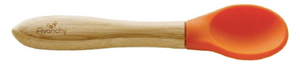 Avanchy | Silicone Tip Bamboo Baby Spoons  Older Babies