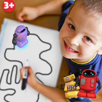 Drawbot Robot with 140 piece puzzle