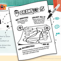 Drawbot Robot with 140 piece puzzle