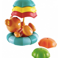 Hape | Teddy's Umbrella Stackers