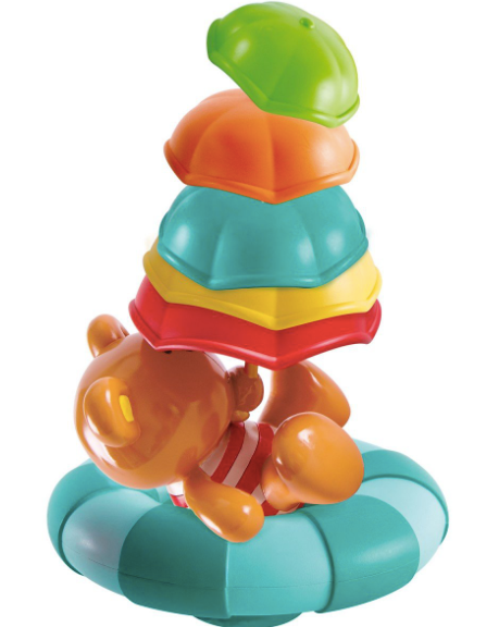 Hape | Teddy's Umbrella Stackers
