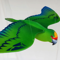 Flap! Toys | Kākāriki/ Yellow Crowned Parakeet