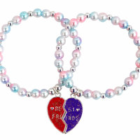 Pink Poppy | Best Friends Bracelet Set