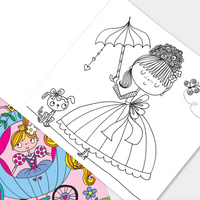 Rachel Ellen | Fairytale Princess Colouring Book