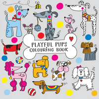 Rachel Ellen | Playful Pups Colouring Book