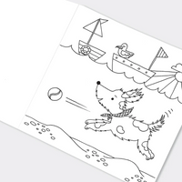 Rachel Ellen | Playful Pups Colouring Book