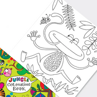Rachel Ellen | Jungle Colouring Book