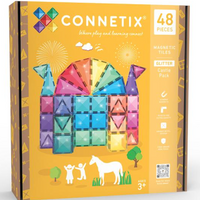 Connetix | Castle Glitter Pack 48 Piece
