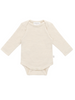 Merino Kids | Merino Long Sleeve Envelope Bodysuit Natural