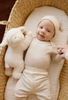Merino Kids | Merino Long Sleeve Envelope Bodysuit Natural