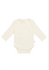 Merino Kids | Merino Long Sleeve Envelope Bodysuit Cloud