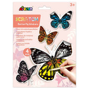 Avenir | Scratch Art Butterfly Stickers