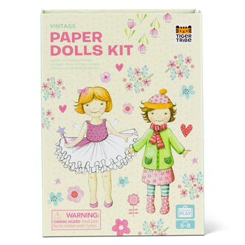 Tiger Tribe | Vintage Paper Dolls Kit