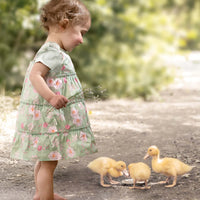 Toshi | Baby Dress Matilda Desert Rose Apple