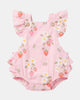 Baby Romper Strawberry Fields Blossom