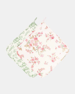 Toshi | Washcloths Muslin Spring Meadow 2 pcs