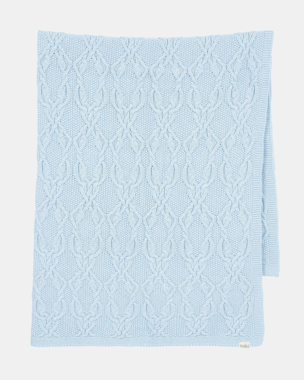 Toshi | Organic Baby Blanket Bowie Bluebird