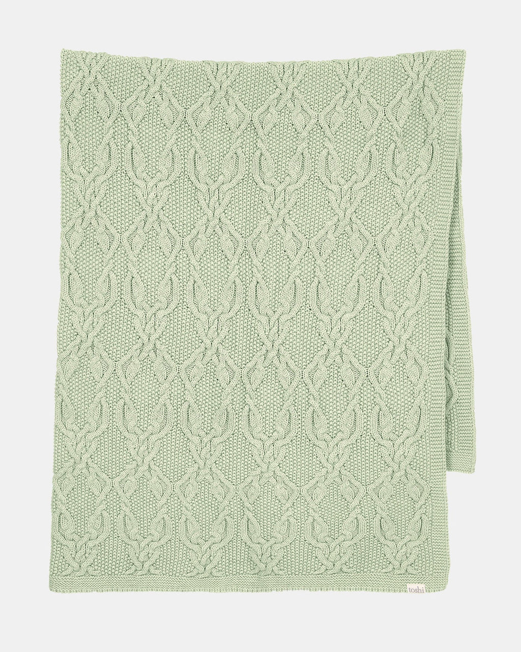 Toshi | Organic Baby Blanket Bowie Matcha