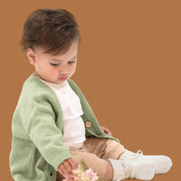 Toshi | Organic Cardigan Remy Matcha