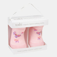 Toshi | Organic Hybrid Walking Socks Butterfly Bliss