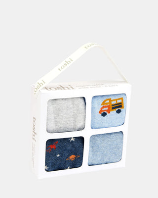 Toshi | Organic Ankle Socks Gift Box - 2 Styles