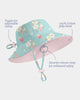 Toshi | Sunhat Strawberry Fields Aqua