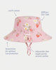 Toshi | Sunhat Strawberry Fields Blossom