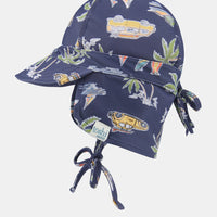 Toshi | Swim Baby Flap Cap Surf Twilight