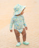 Toshi | Swim Sunhat Sea Blossom