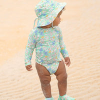 Toshi | Swim Sunhat Sea Blossom