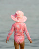 Toshi | Swim Kids Rashie LS Full Zip - Classic Scarlett
