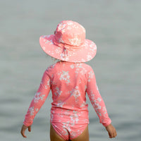 Toshi | Swim Kids Rashie LS Full Zip - Classic Scarlett