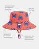 Toshi | Swim Sunhat Pirate Mud Crabs