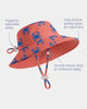 Toshi | Swim Sunhat Pirate Mud Crabs