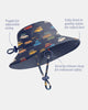 Toshi | Swim Sunhat Pirate Wave Buggies