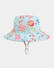 Toshi | Swim Sunhat Twinkle Aqua Garden