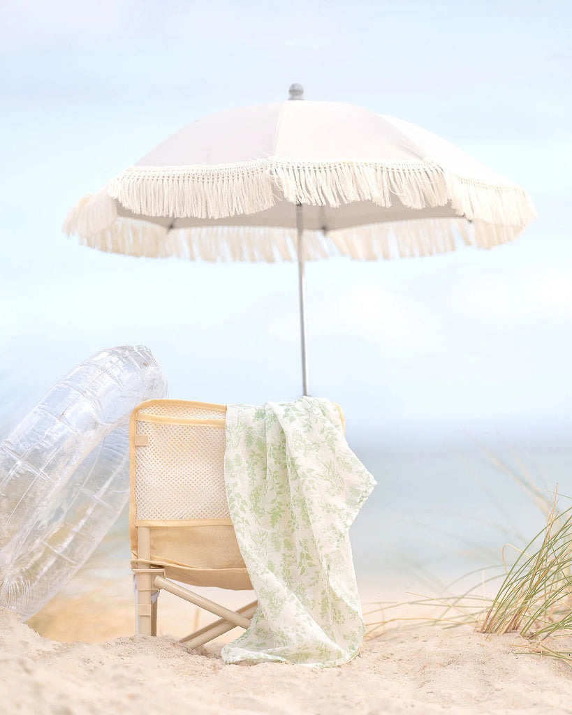 Toshi | Muslin Wrap Spring Meadow | Grasshopper