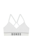 Bonds | Girls Retro Rib™ Contour Crop White