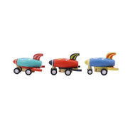 Wooden Pull Back Rockets