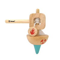 Svoora | Wooden Spinning Top With Handle “Boat”