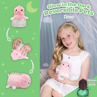 Snuggle & Glow | Reversible Pal Dino-15.24cm Doll