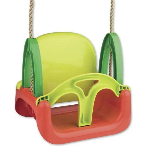 3 In 1 Green Garden Swing with Ropes | Grasshopper