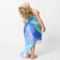 Let's Dress Up | Aqua Mermaid Dress in Lavender Blue