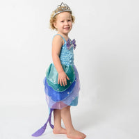 Let's Dress Up | Aqua Mermaid Dress in Lavender Blue