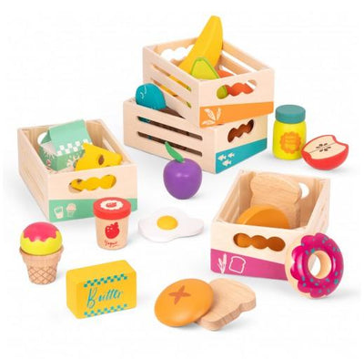 B.Toys | Wooden Little Foodie Groups 24pc