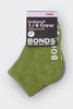 Bonds | Baby Logo Cushioned Solid Colours Quarter Crew 3 Pack