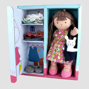 Bonikka Doll | Sofia Dressable Doll with Extra Clothing